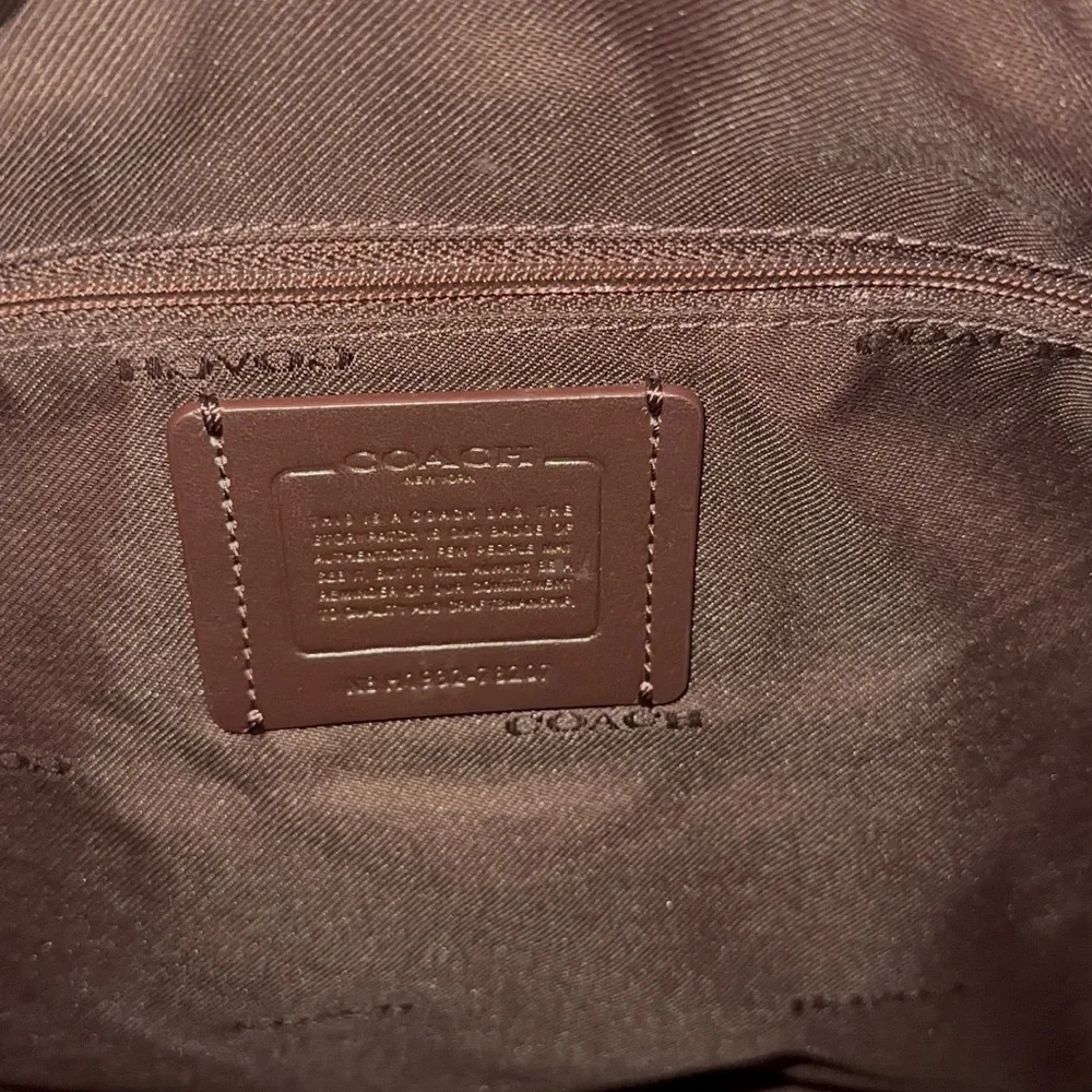 Coach soho tabby- burgundy - Picture 9 of 9